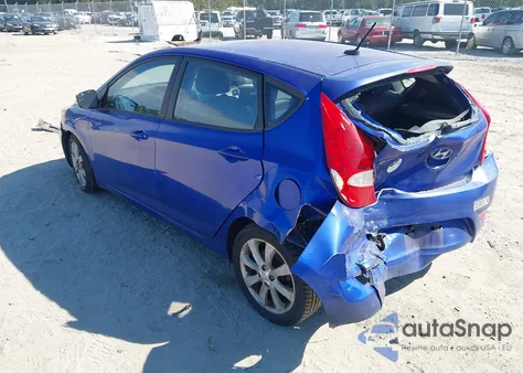 2014 Hyundai Accent Se из США, поврежденный, VIN KMHCU5AE7EU154242